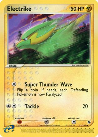 Electrike - 53/109 - Common - Reverse Holo