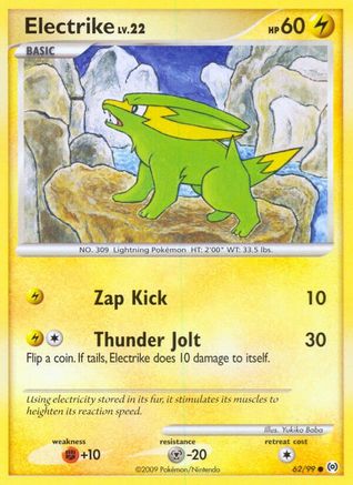 Electrike (62) - 62/99 - Common - Reverse Holo