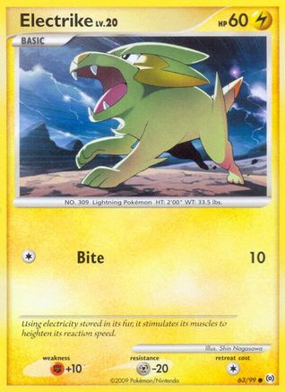 Electrike (63) - 63/99 - Common - Reverse Holo