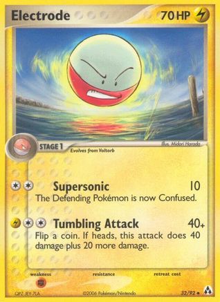 Electrode - 32/92 - Uncommon - Reverse Holo