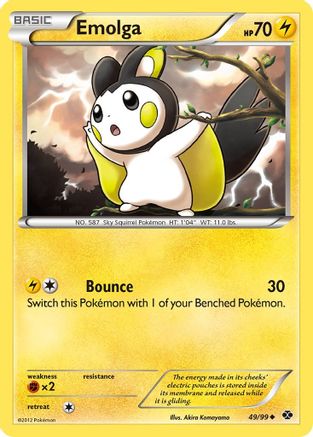 Emolga - 49/99 - Uncommon