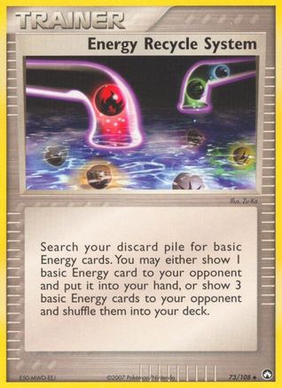 Energy Recycle System - 73/108 - Uncommon