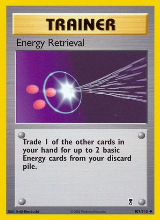 Energy Retrieval 107/110 - Legendary Collection - Uncommon - Reverse Holofoil