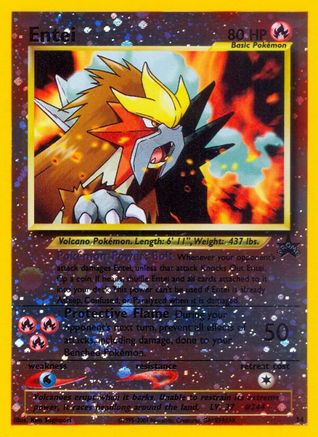Entei 034/53  - Reverse Holofoil WoTC Promo - Promo