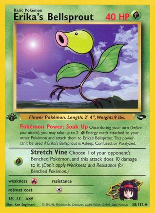Erika's Bellsprout 038 - Unlimited Gym Challenge - Uncommon