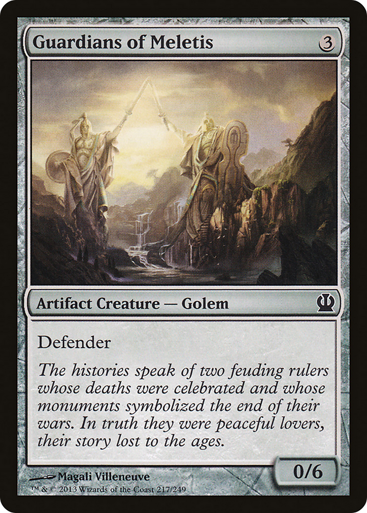Guardians of Meletis (THS-217) Foil