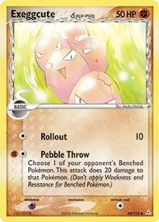 Exeggcute (Delta Species) - 65/110 - Common