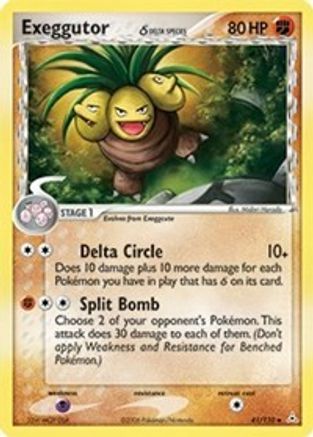 Exeggutor (Delta Species) - 41/110 - Uncommon