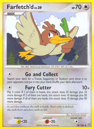 Farfetch'd - 38/100 - Uncommon - Reverse Holo
