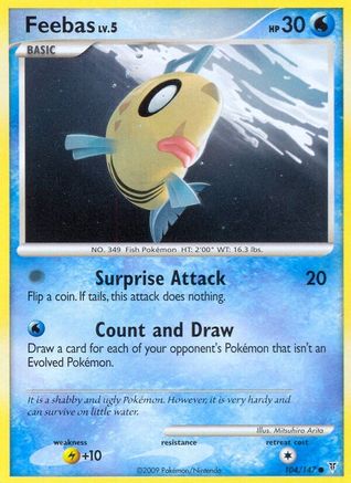 Feebas - 104/147 - Common