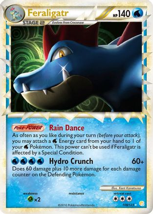 Feraligatr (Prime) - 108/123 - Ultra Rare