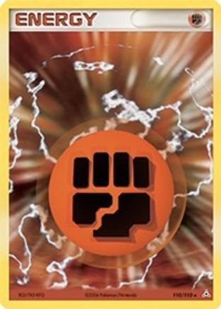 Fighting Energy 110 - Holo Rare - Holofoil