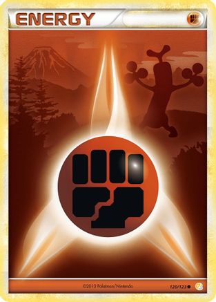 Fighting Energy - 120/123 - Common - Reverse Holo