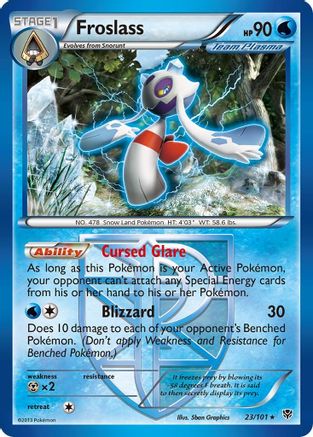 Froslass (Team Plasma) - 23/101 - Rare - Reverse Holo