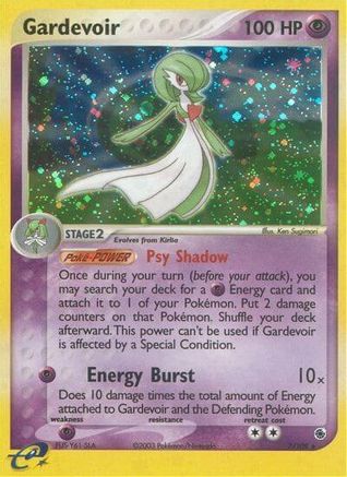 Gardevoir - 7/109 - Holo Rare - Reverse Holo