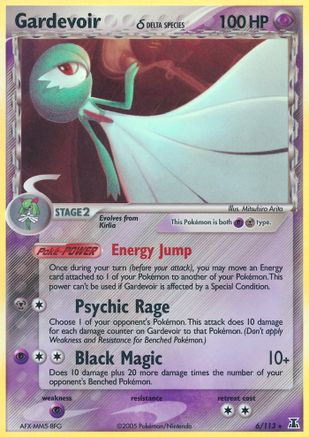 Gardevoir (Delta Species) - 6/113 - Holo Rare - Reverse Holo