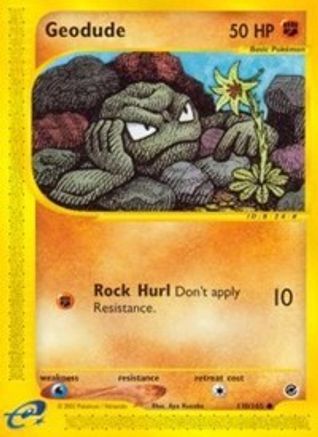 Geodude - 110/165 - Common - Reverse Holo