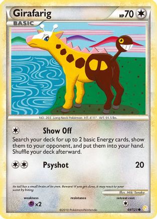Girafarig - 64/123 - Common