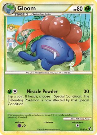 Gloom - 27/90 - Uncommon - Reverse Holo