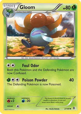 Gloom - 2/149 - Uncommon - Reverse Holo