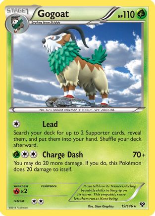 Gogoat - 19/146 - Holo Rare