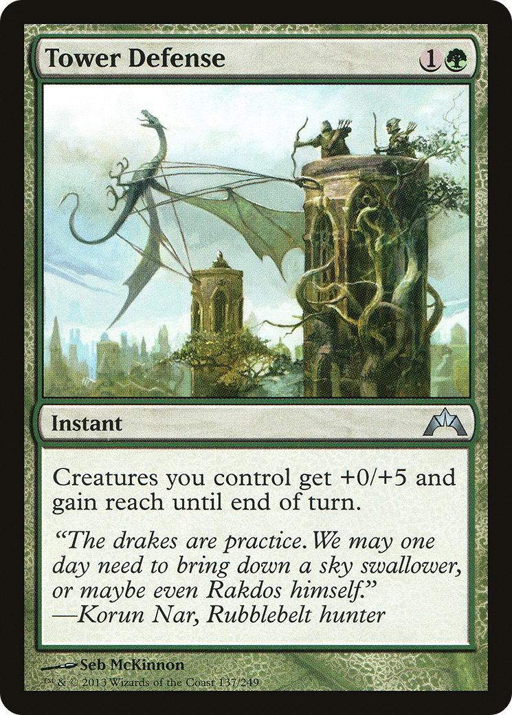 Tower Defense (GTC-137) Foil