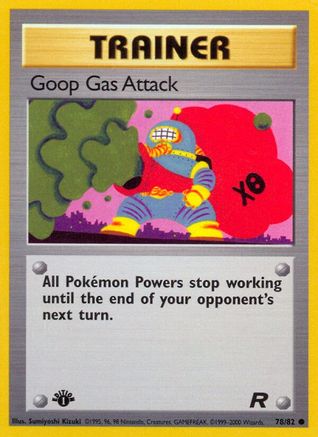 Goop Gas Attack 078/82 - Unlimited Team Rocket - Common
