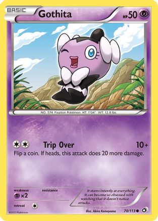Gothita (70) - 70/113 - Common - Reverse Holo