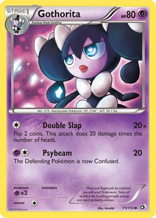 Gothorita - 71/113 - Uncommon - Reverse Holo