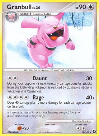 Granbull - 39/106 - Uncommon