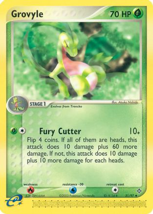 Grovyle - 31/97 - Uncommon