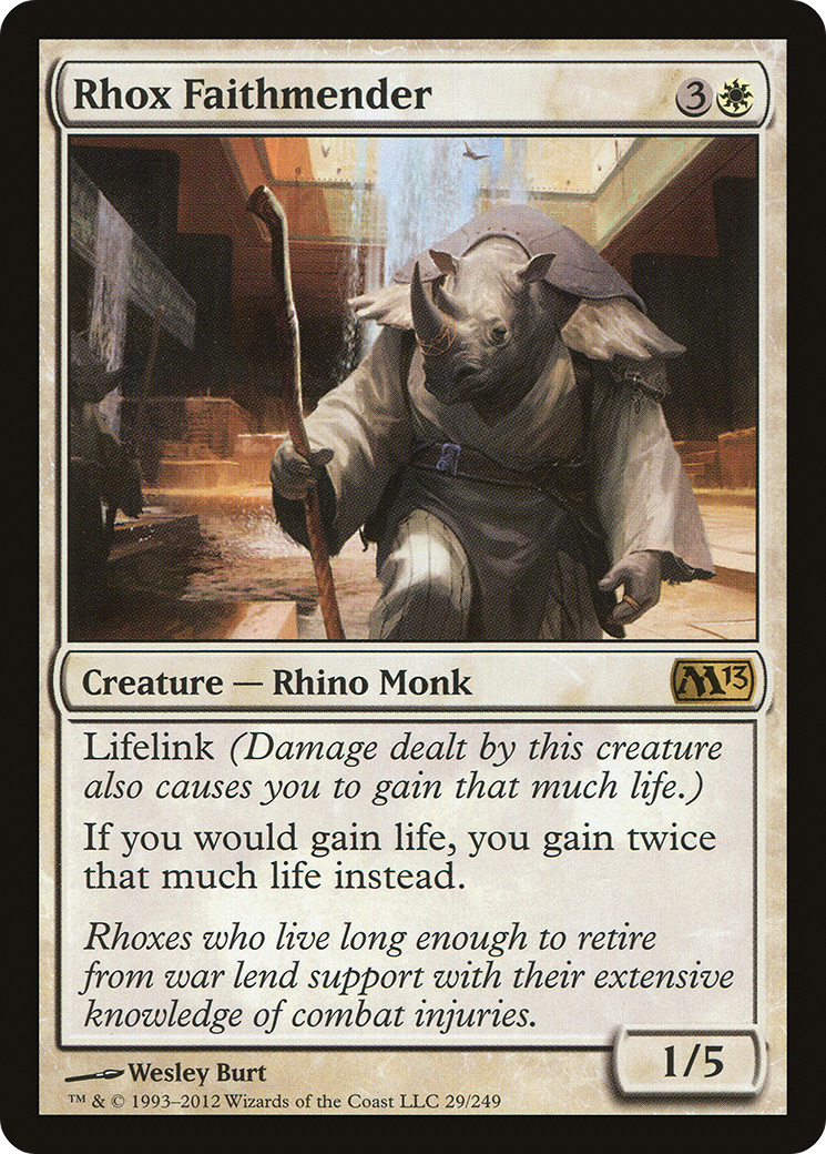 Rhox Faithmender (M13-029) Foil