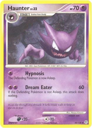 Haunter 050/130  Diamond and Pearl - Uncommon