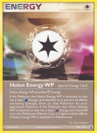 Holon Energy WP - 106/113 - Rare - Reverse Holo