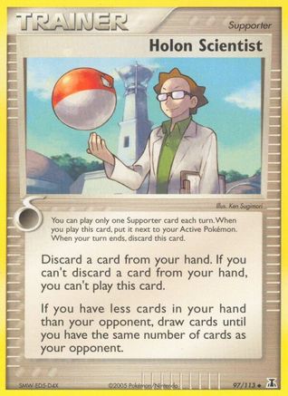Holon Scientist - 97/113 - Uncommon - Reverse Holo