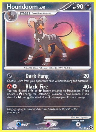 Houndoom - 18/106 - Rare - Reverse Holo