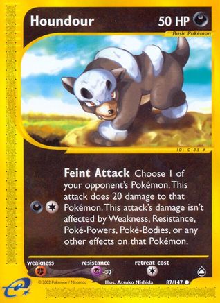 Houndour - 87/147 - Common - Reverse Holo