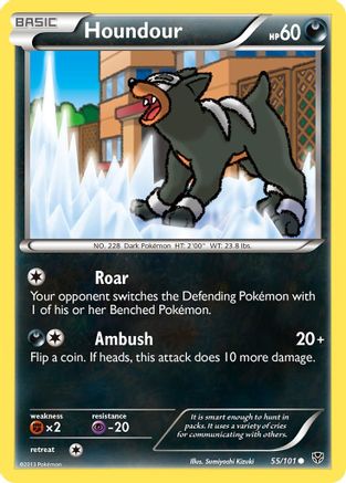 Houndour - 55/101 - Common