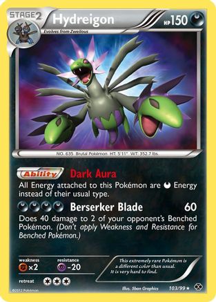 Hydreigon - 103/99 - Secret Rare