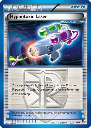 Hypnotoxic Laser (Team Plasma) - 123/135 - Uncommon - Reverse Holo