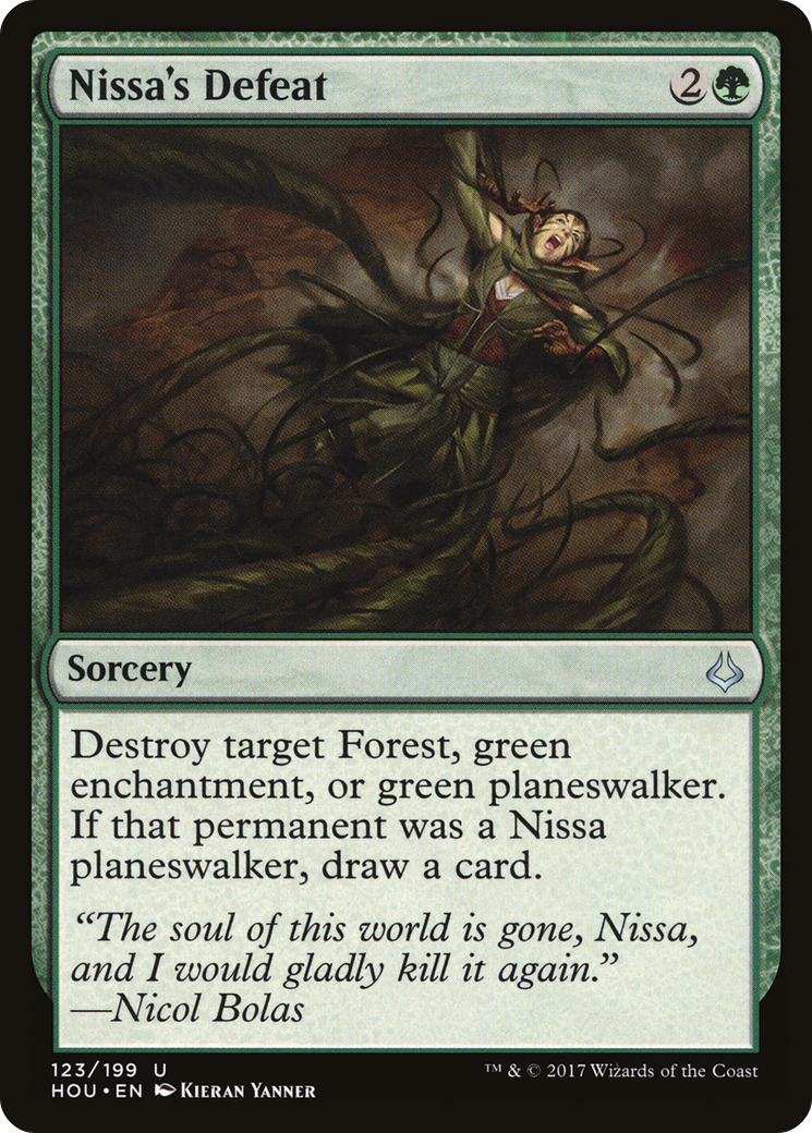 Nissa's Defeat (HOU-123) Foil
