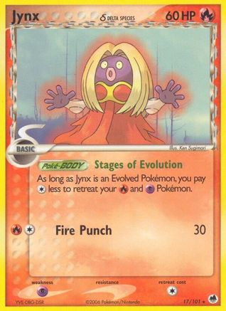 Jynx (Delta Species) - 17/101 - Rare