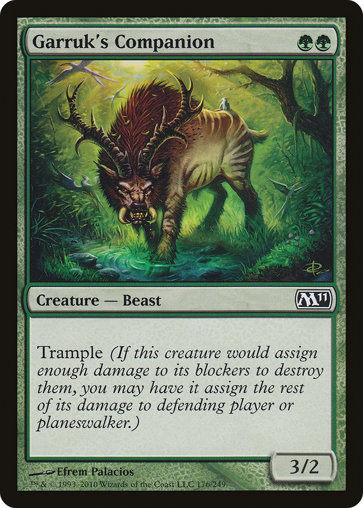 Garruk's Companion (M11-176) Foil