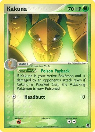 Kakuna - 36/112 - Uncommon