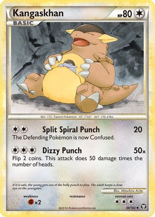 Kangaskhan - Reverse Holofoil Triumphant - Uncommon