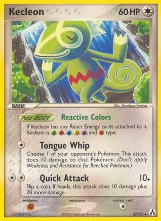 Kecleon - 37/92 - Uncommon