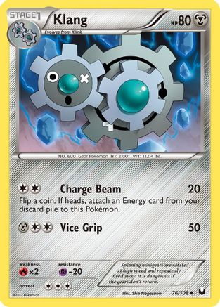 Klang - 76/108 - Uncommon - Reverse Holo