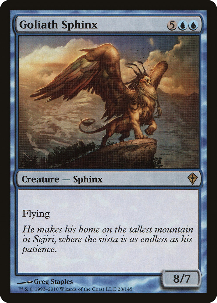 Goliath Sphinx (WWK-028) Foil