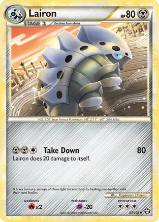 Lairon - 37/102 - Uncommon - Reverse Holo