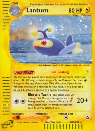 Lanturn - H15/147 - Holo Rare